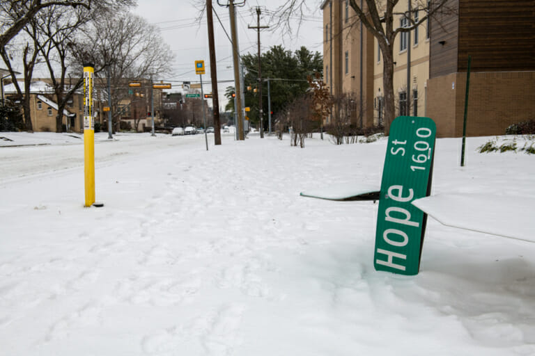 winter storm damage claim adjustment dallas tx