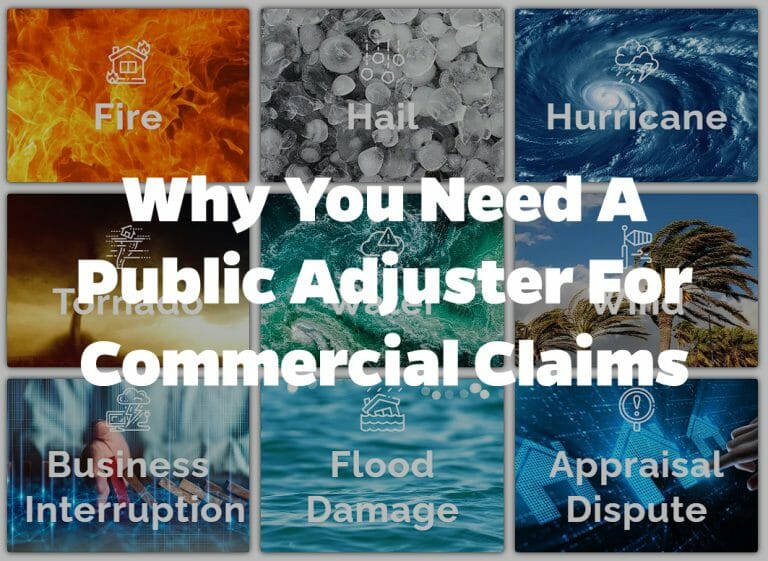 Why You Need a Public Adjuster for Commercial Claims