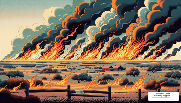 panhandle texas fire insurance claim