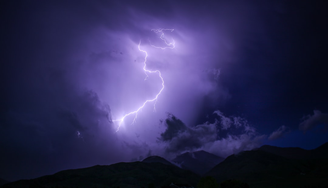 positive lightning strike