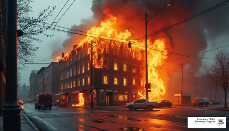 fire damage claim help