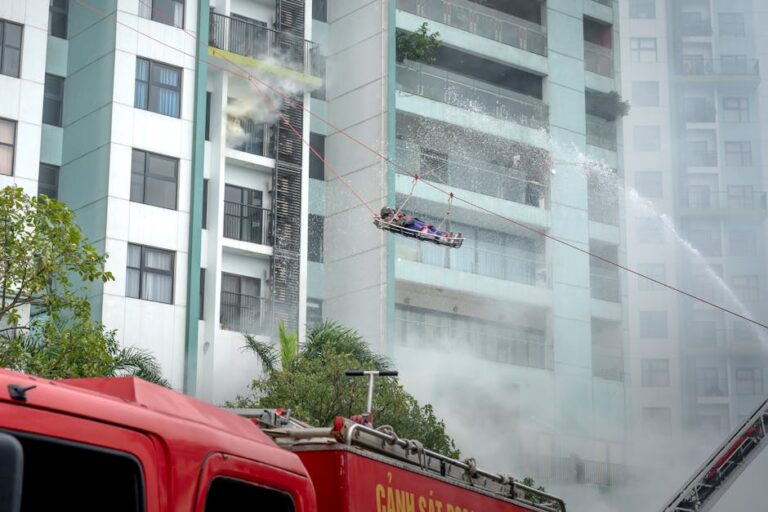 Apartment fire insurance claim