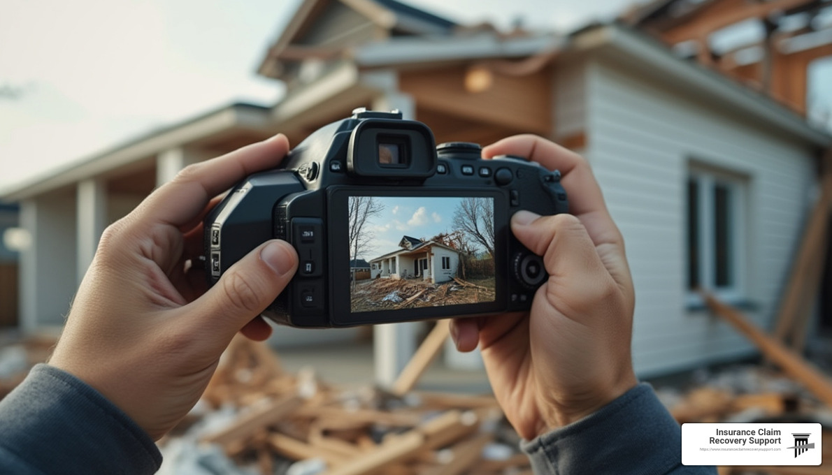 large loss claim documentation lists