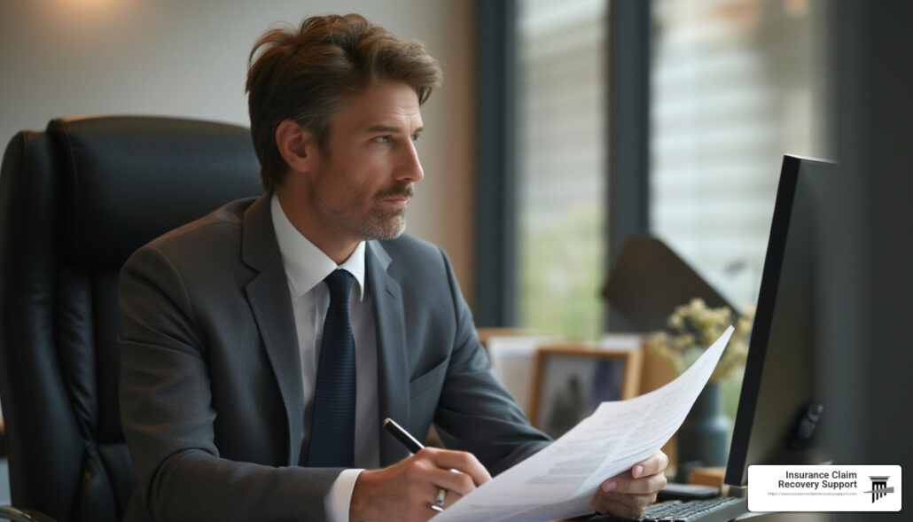 what does a commercial claims adjuster do