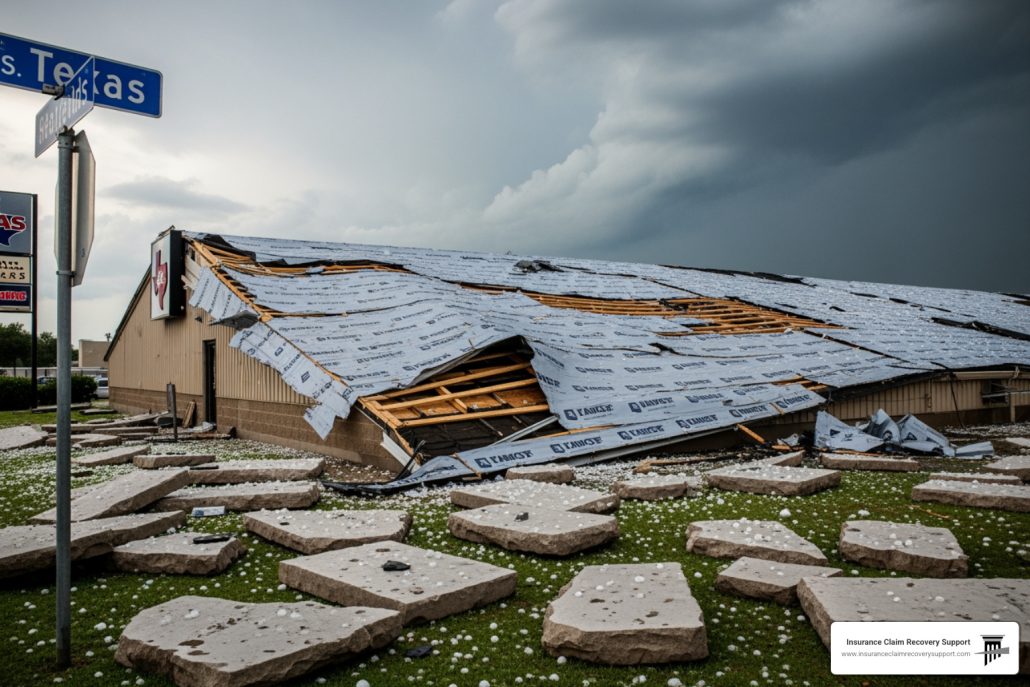 hail damage reports texas
