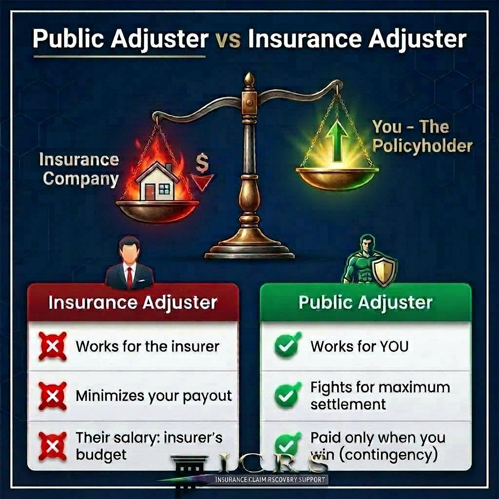 Mix Scales of Justice ICRS LOGO 3D YOUTUBE-public-insurance-adjusters