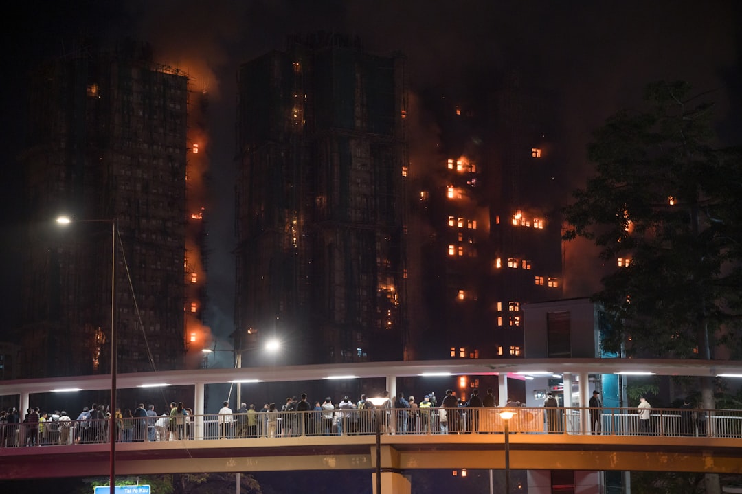 apartment fire today