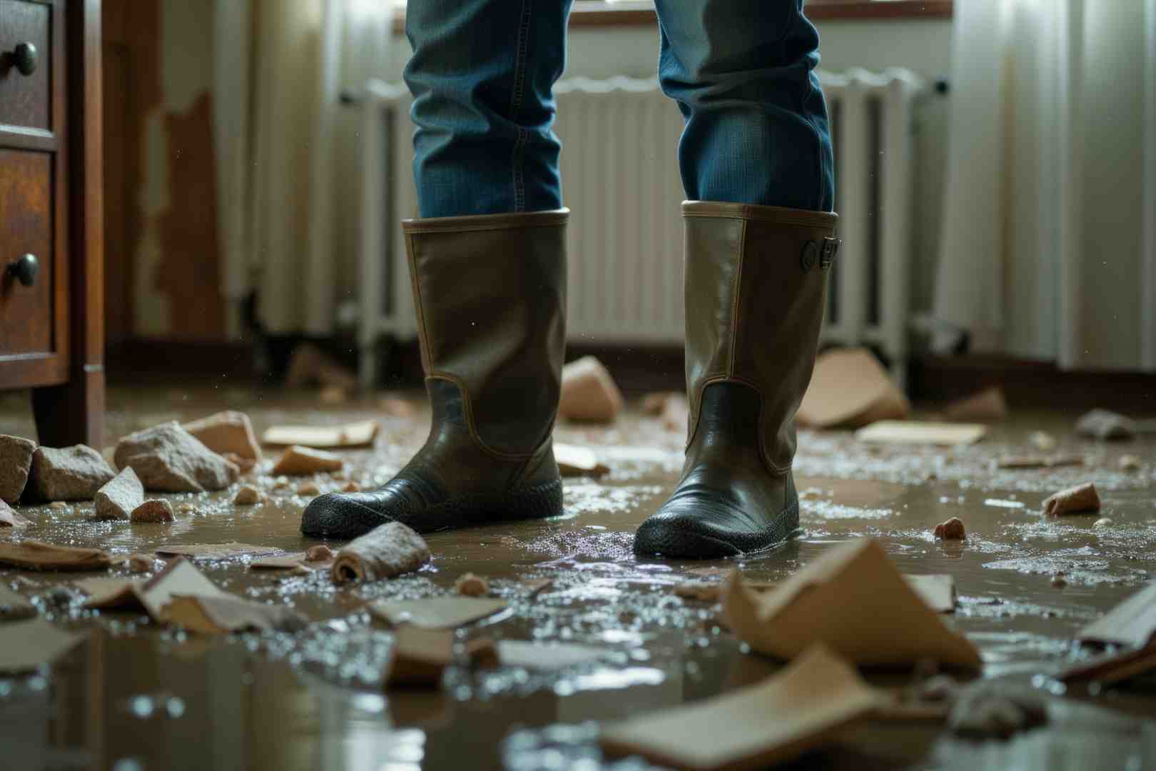 commercial insurance water damage flooding in commercial building